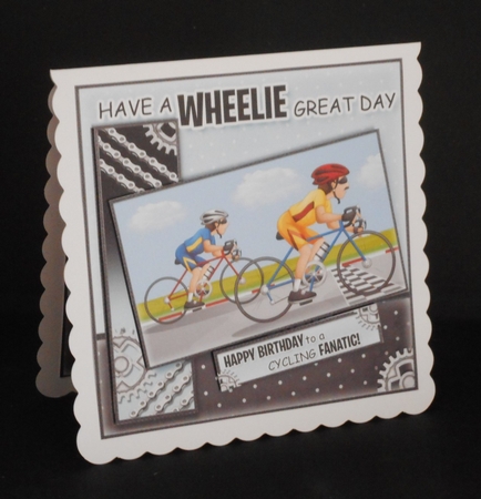 Have a WHEELIE Great Day! by Joan Prince