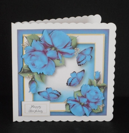 Pretty Porcelain Roses Bumper Kit 1 by Joan Prince