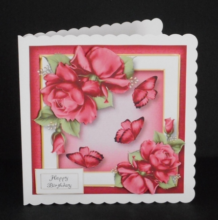 Pretty Porcelain Roses Bumper Kit 1 by Joan Prince