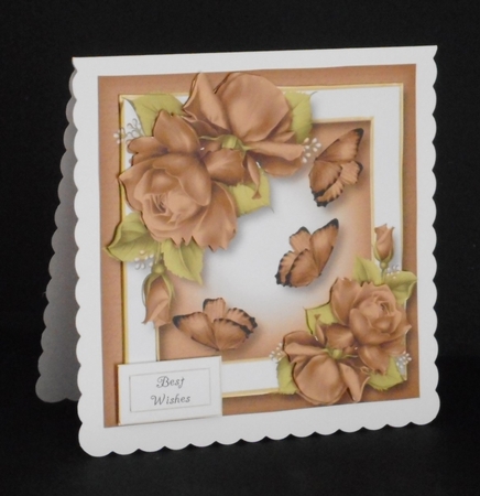 Pretty Porcelain Roses Bumper Kit 2 by Joan Prince