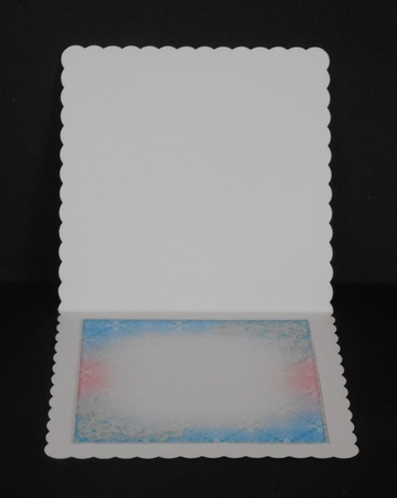 ladies multi purpose card Happy Birthday thank you by Joan Prince