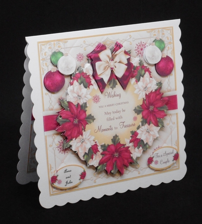 Christmas Floral Wreaths Bumper Pack by Joan Prince