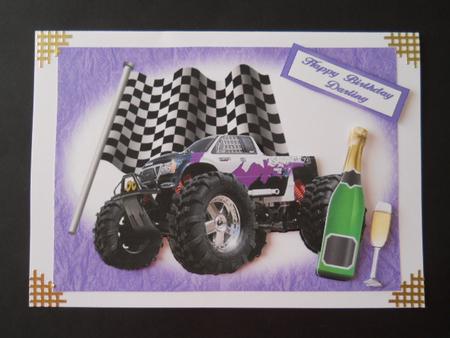 Monster Truck, with Champagne by Joan Prince