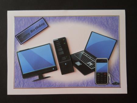 Tv, Laptop, & Mobile Phone by Joan Prince