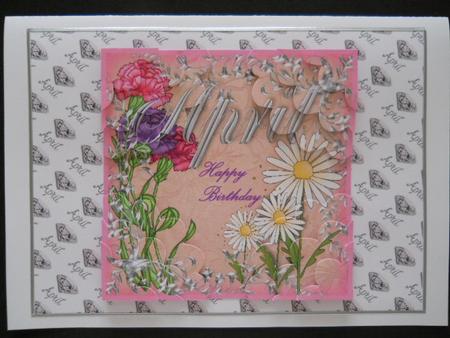April Birthday - Daisy by Joan Prince