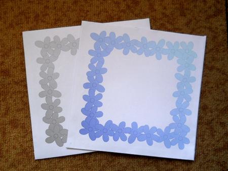 Pastel Flowers 8 x 8 Envelope Kit by Joan Prince