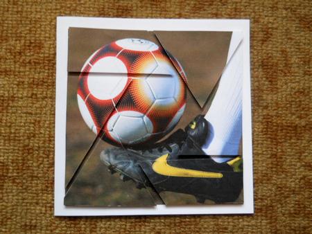 Kick the Ball Camera Eye Stacker by Joan Prince