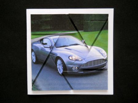 Aston Martin Vanquish Camera Eye Stacker by Joan Prince
