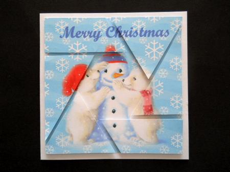 Christmas Bears Camera Eye Stacker by Joan Prince