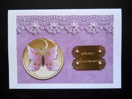 Butterfly Round Toppers/ Tags Set by Joan Prince
