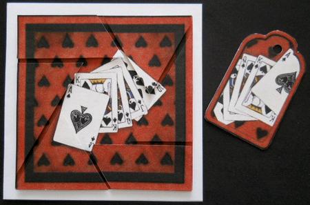 Royal Flush Camera Eye Stacker by Joan Prince