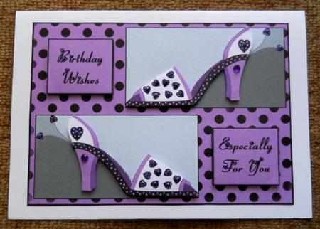 Love Purple Shoes by Joan Prince