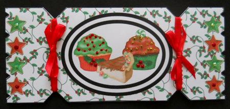 Christmas Baking Cracker Card by Joan Prince