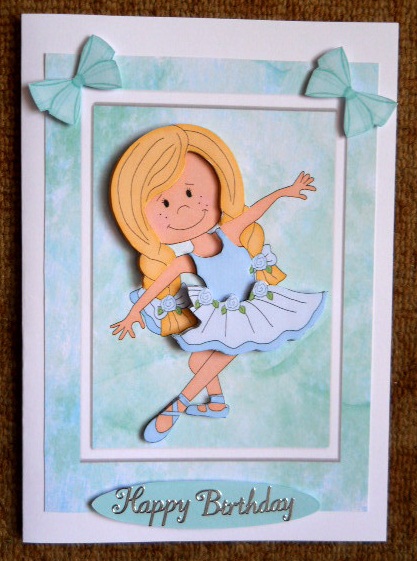 Blue Ballerina Girl by Joan Prince