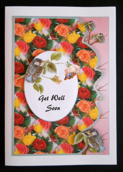 Roses and Birds by Joan Prince