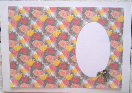 Roses and Birds Insert by Joan Prince