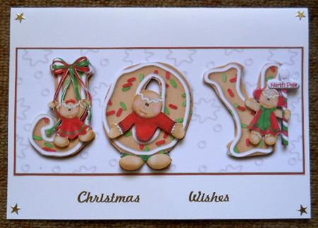 Christmas Gingerbread Joy by Joan Prince