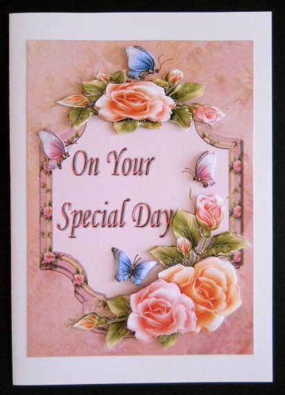 Shimmering Roses and Butterflies on Your Special Day by Joan Prince