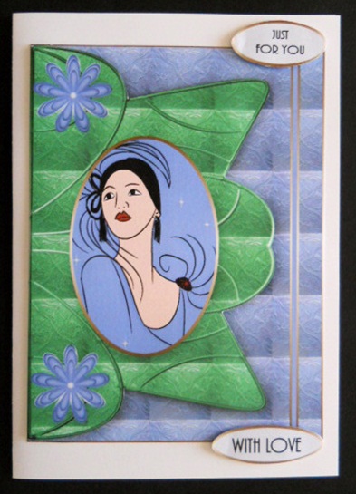 Ornate Deco Cameo 2 by Joan Prince