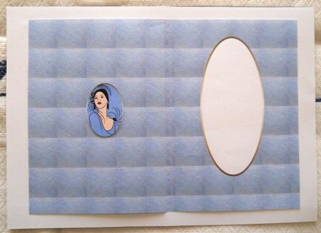 Ornate Deco Cameos Insert by Joan Prince