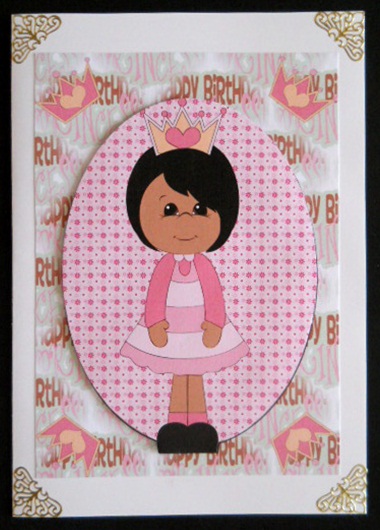 Birthday Princess Topper 1 by Joan Prince
