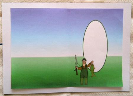 Reg Fishing Insert by Joan Prince