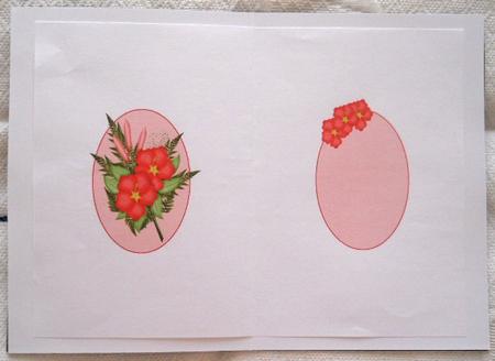The Red Hibiscus Insert by Joan Prince