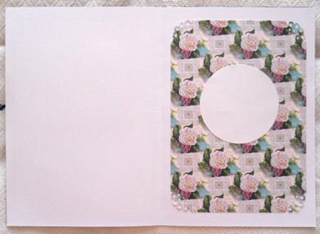 Rosebook Backing by Joan Prince