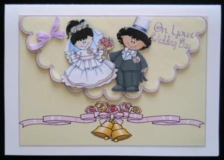 Cute Couple on There Wedding Day by Joan Prince