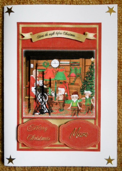 Christmas Eve Sewing by Joan Prince