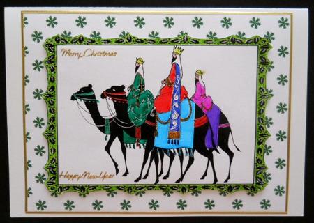 Digital Stamps - Three Wise Men by Joan Prince