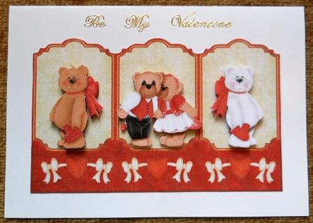 Valentine Bears by Joan Prince