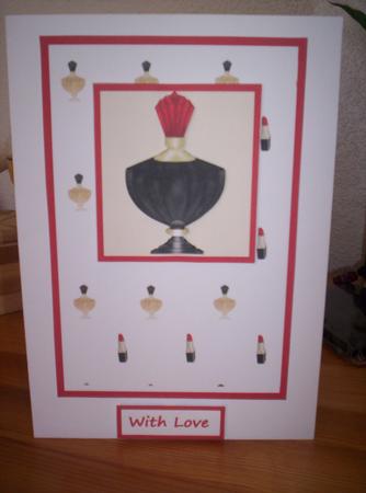 Black Perfume Bottle by Joan Prince
