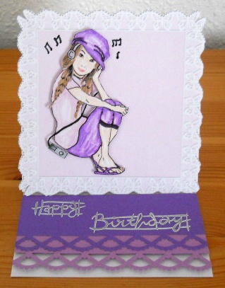 Music Teen Digital Stamp by Joan Prince