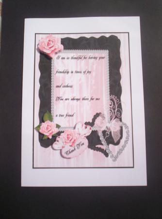Friendship Card by Joan Prince