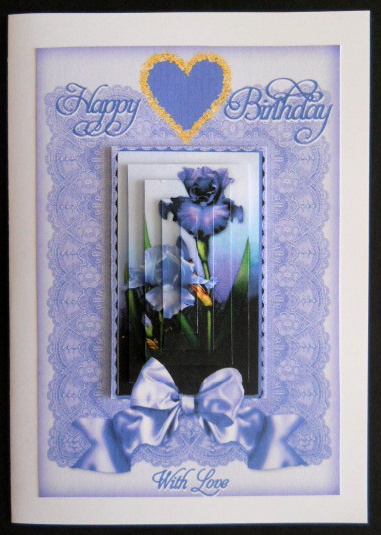 Irises and Lace by Joan Prince