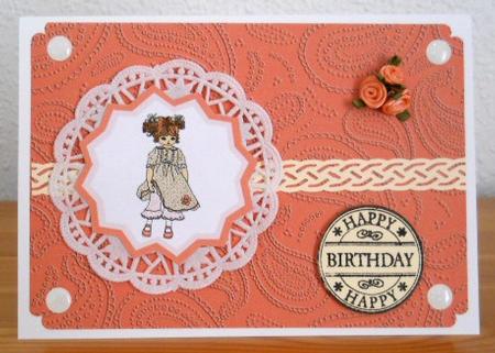 'paisley Embossed' Backing Paper Kit by Joan Prince