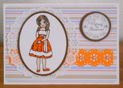 Pretty Soft Stripes Backing Paper by Joan Prince