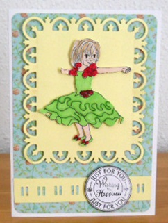 Dancin Pippa Digital Stamp by Joan Prince