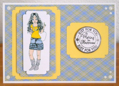 Somthing Different Backing 5 by Joan Prince