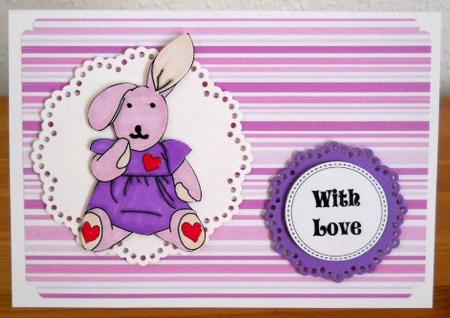 Pretty Soft Stripes Backing Paper by Joan Prince