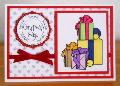 Presents Stamp by Joan Prince