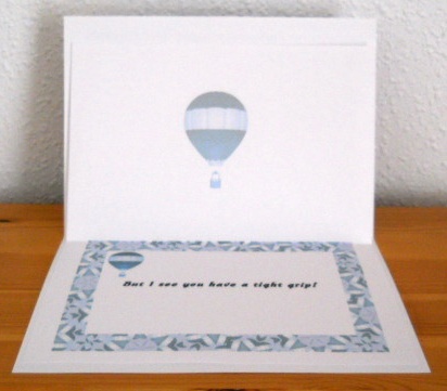 Up Up and Away Insert by Joan Prince
