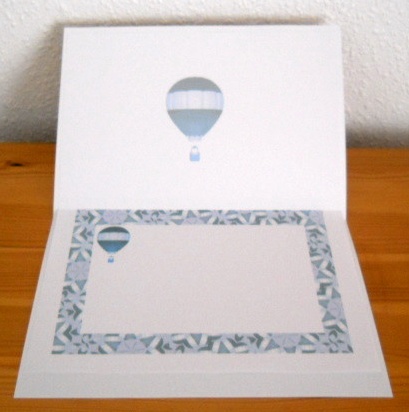Up Up and Away Blank Insert by Joan Prince