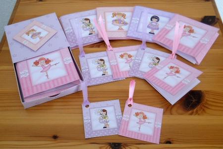 3D Top Drawer Girlz Notelet Cards Bumper Kit by Joan Prince