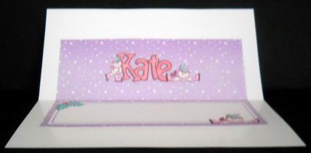 Xmas Kate Matching Large Dl Insert by Joan Prince
