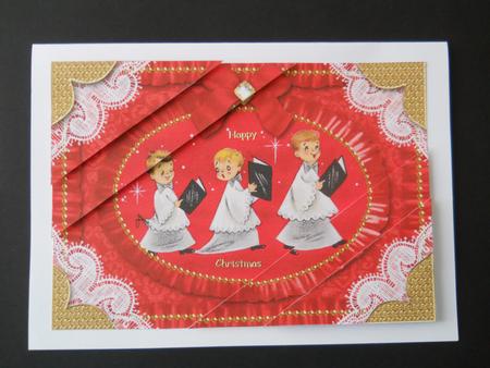 3 Little Choirboys Duo Corner A5 Stacker by Joan Prince