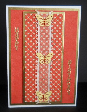 Jeweled Romance - Velvet Lattice love valentine backing papers by Joan Prince