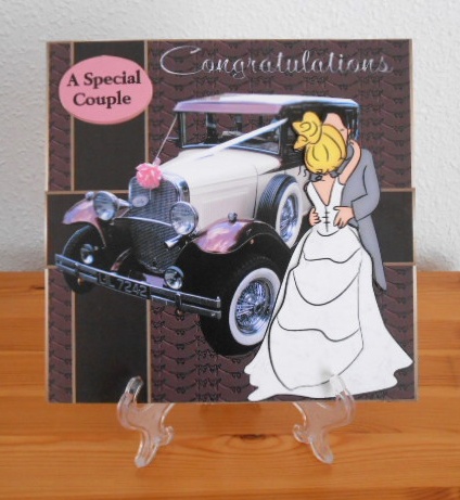 Modern Wedding Vintage Car by Joan Prince