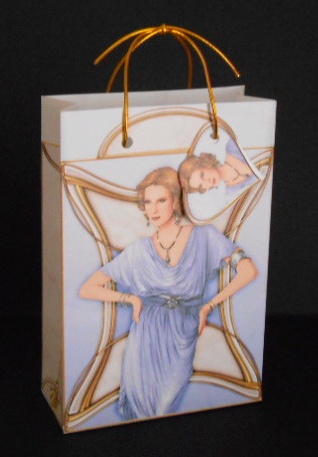 Deco Lady Elise Aqua Gift Mini Bag (lilac) by Joan Prince